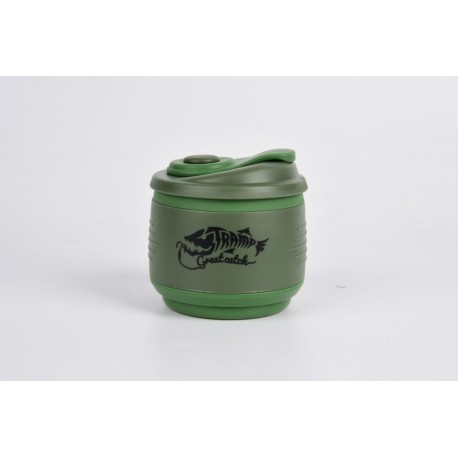 

Кружка сложная силиконовая Tramp TRC-082 с крышкой 350ml Оливковый