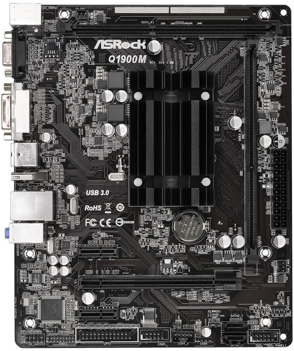 

Материнская плата ASRock Q1900M