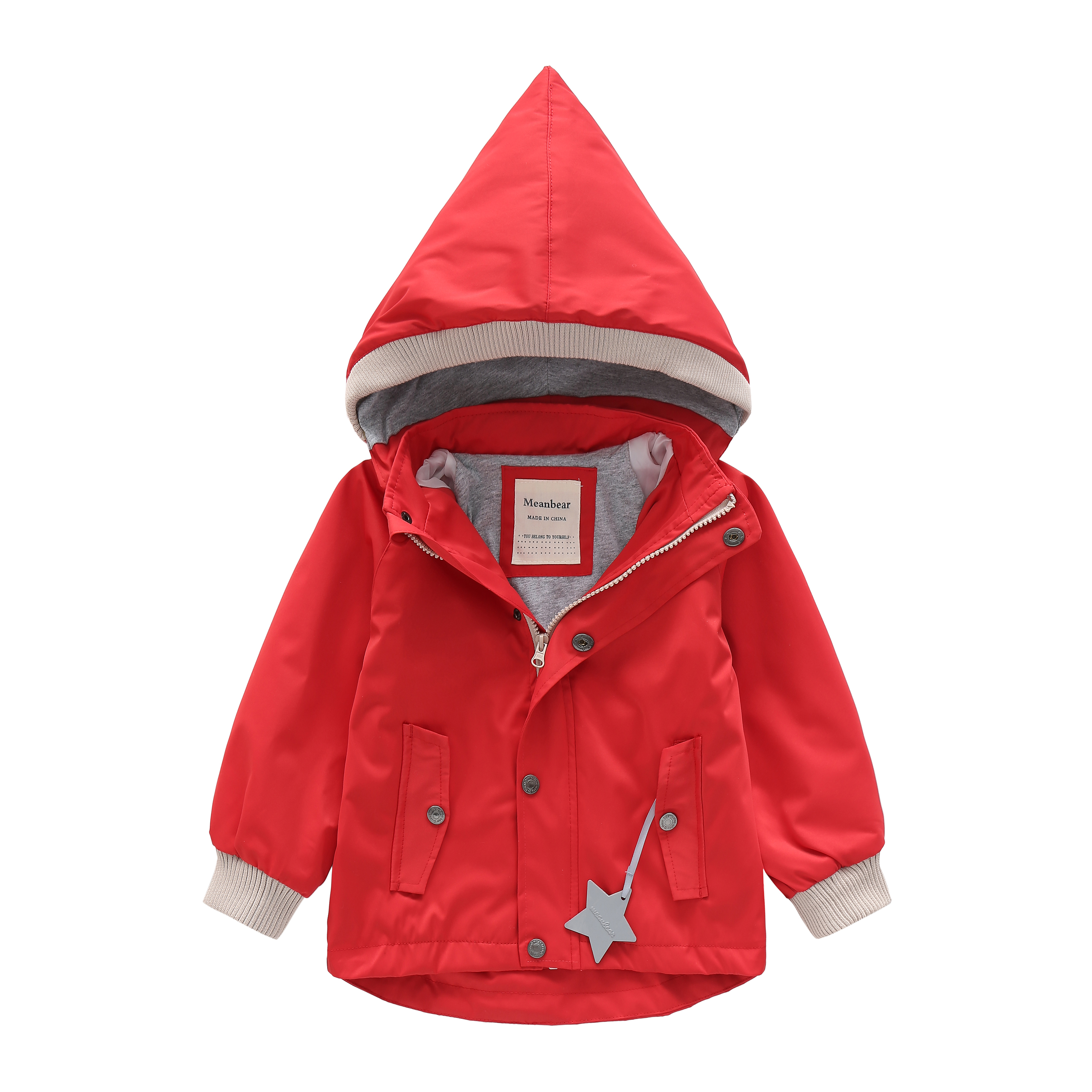 

Куртка детская Комфорт, красный Meanbear (90 см / 90) Красный