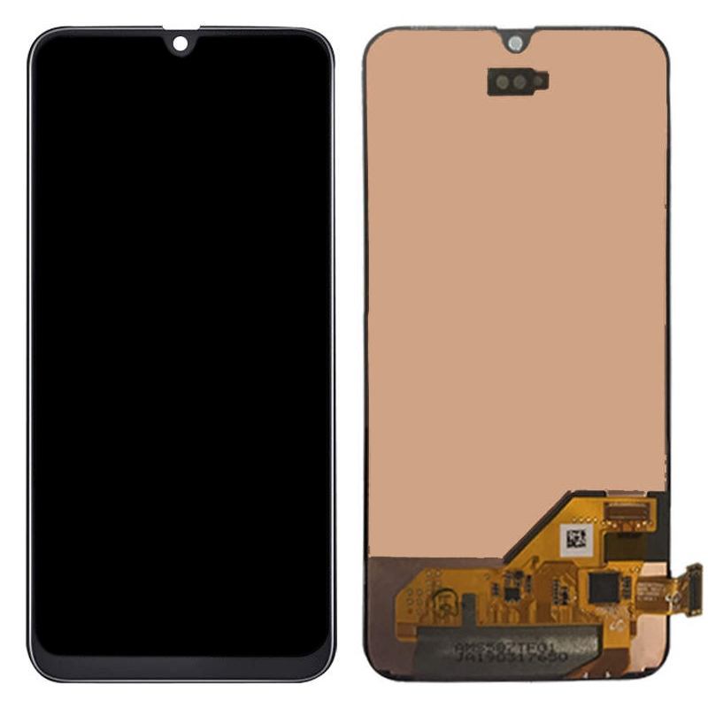 

Дисплей для Samsung A405 Galaxy A40 2019 черный (IPS экран, тачскрин, стекло в сборе) High Copy