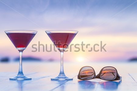 

Фотообои Сhameleons Очки, закат (353670083)