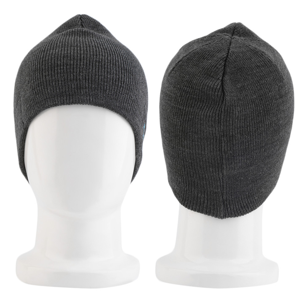 

Шапка с Bluetooth 3.0 гарнитурой NEWstyle (Music Hat) Gray