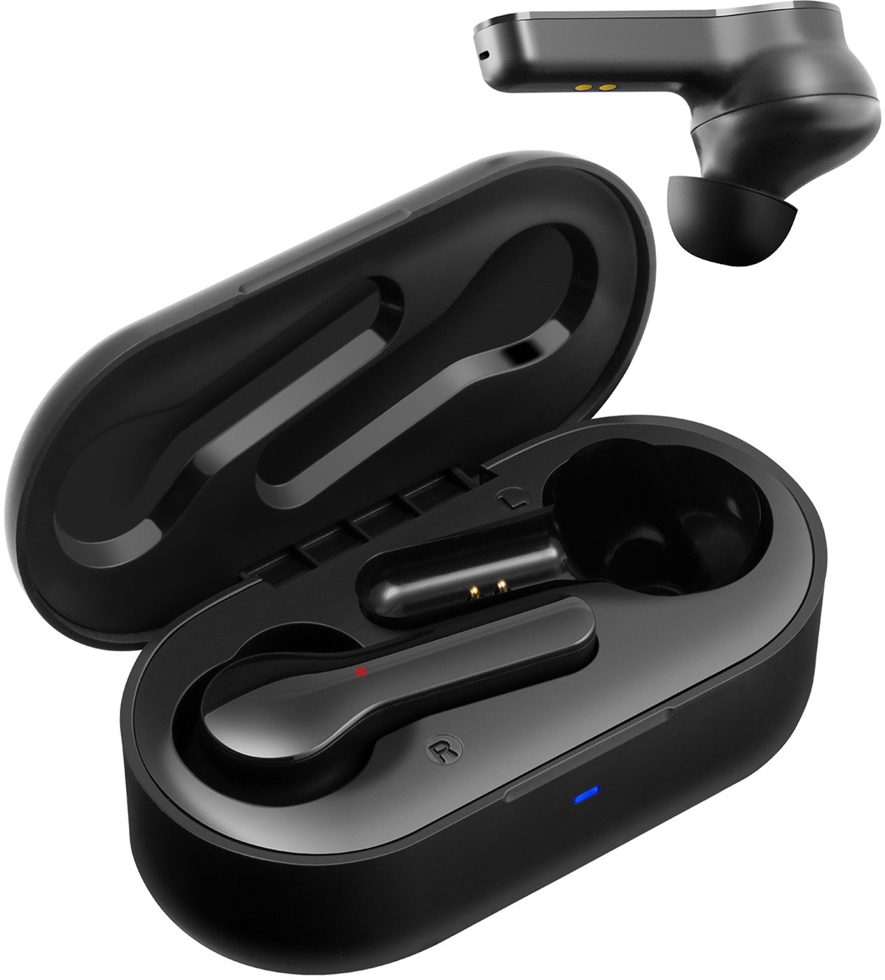 

TWS наушники Promate TrueBlue-4 Bluetooth 5 IPX5 Black (trueblue-4.black)