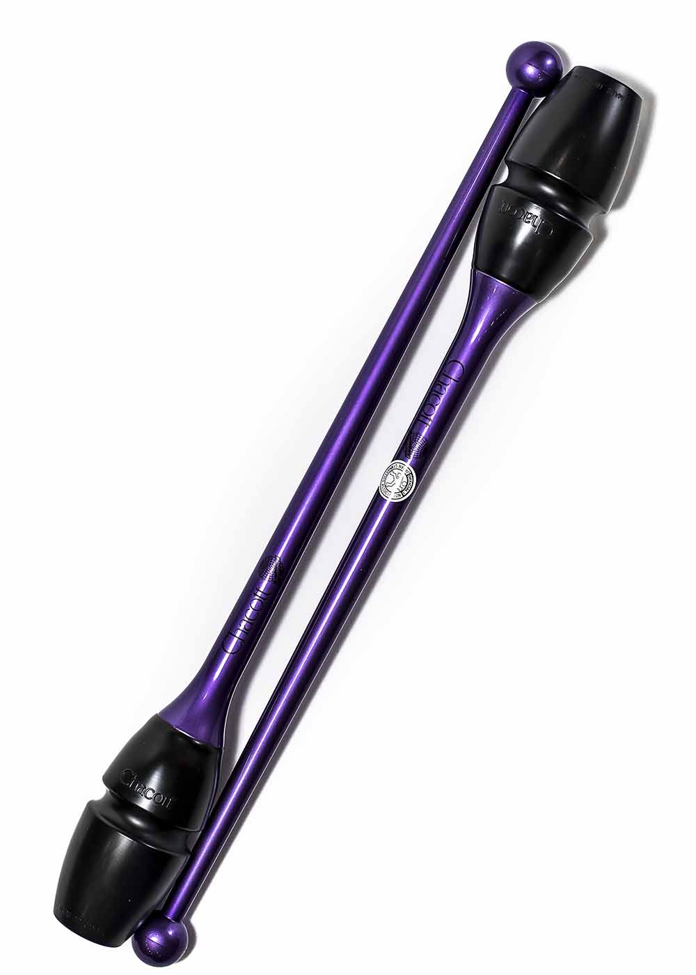 

Булавы для гимнастики CHACOTT HI GRIP пластик+резина 41cm Violet (CC65202)