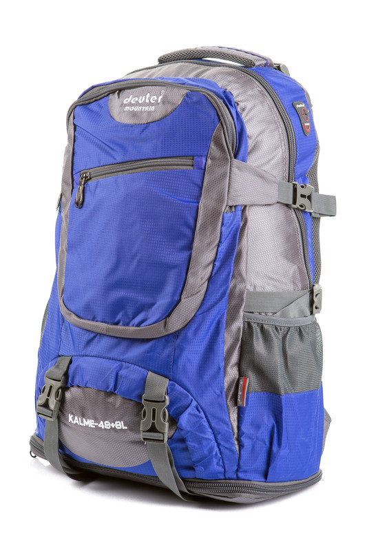 

Рюкзак туристический World Sport V=56л grey-blue D516-B