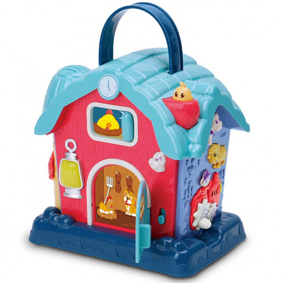 

Детская развивающая игрушка "Домик" 25848E (Blue)