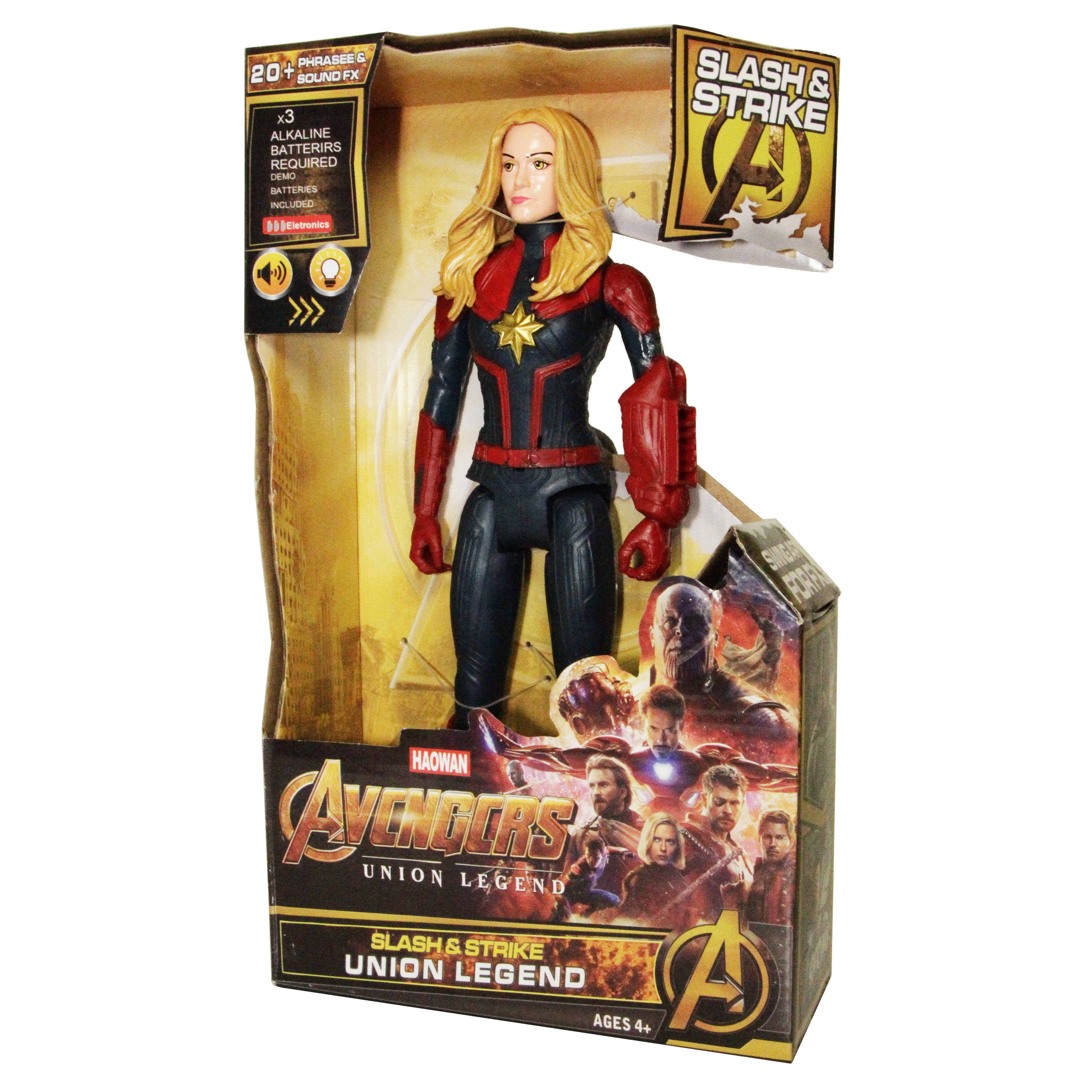 

Фигурка супергерой Marvel GO-818-07 Captain Marvel