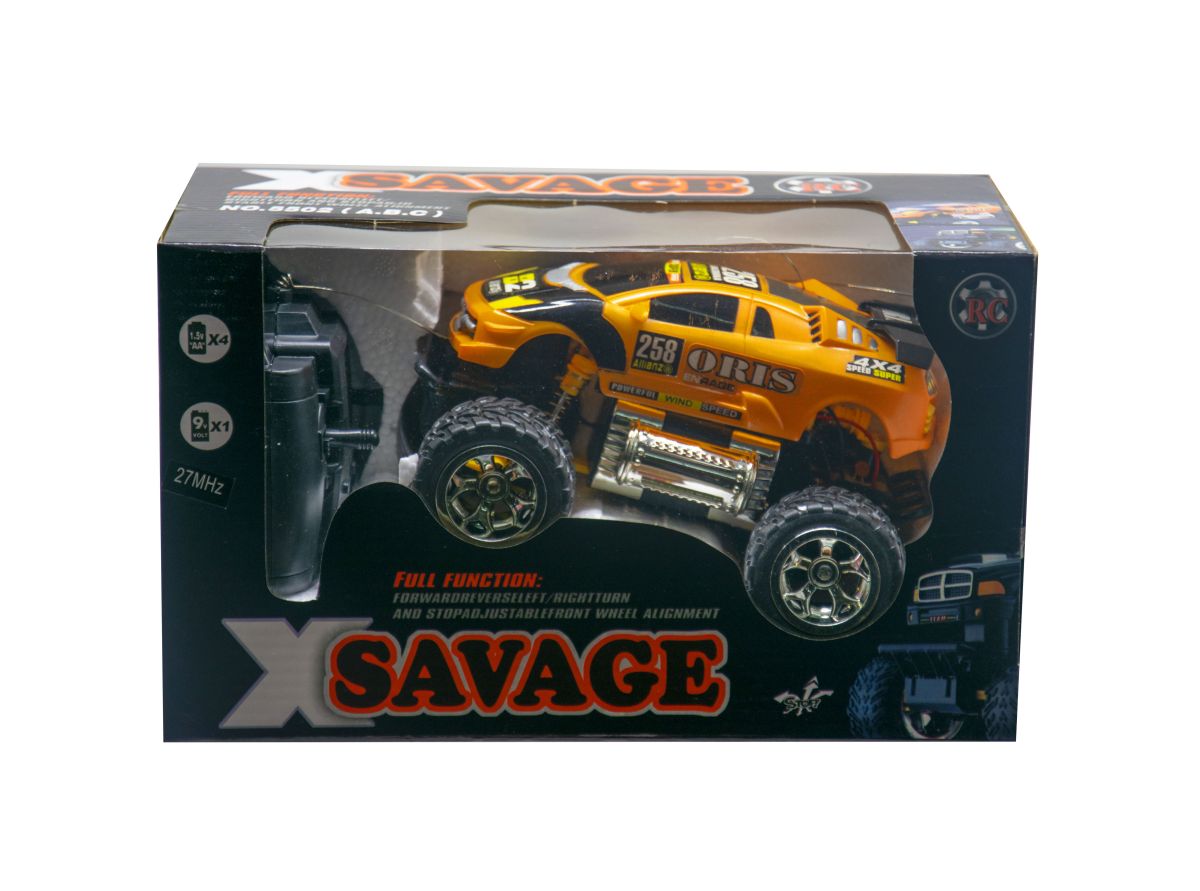 

Машинка Savage Спорткар на радиоуправлении оранжевая MiC (5502ABC) (111050)