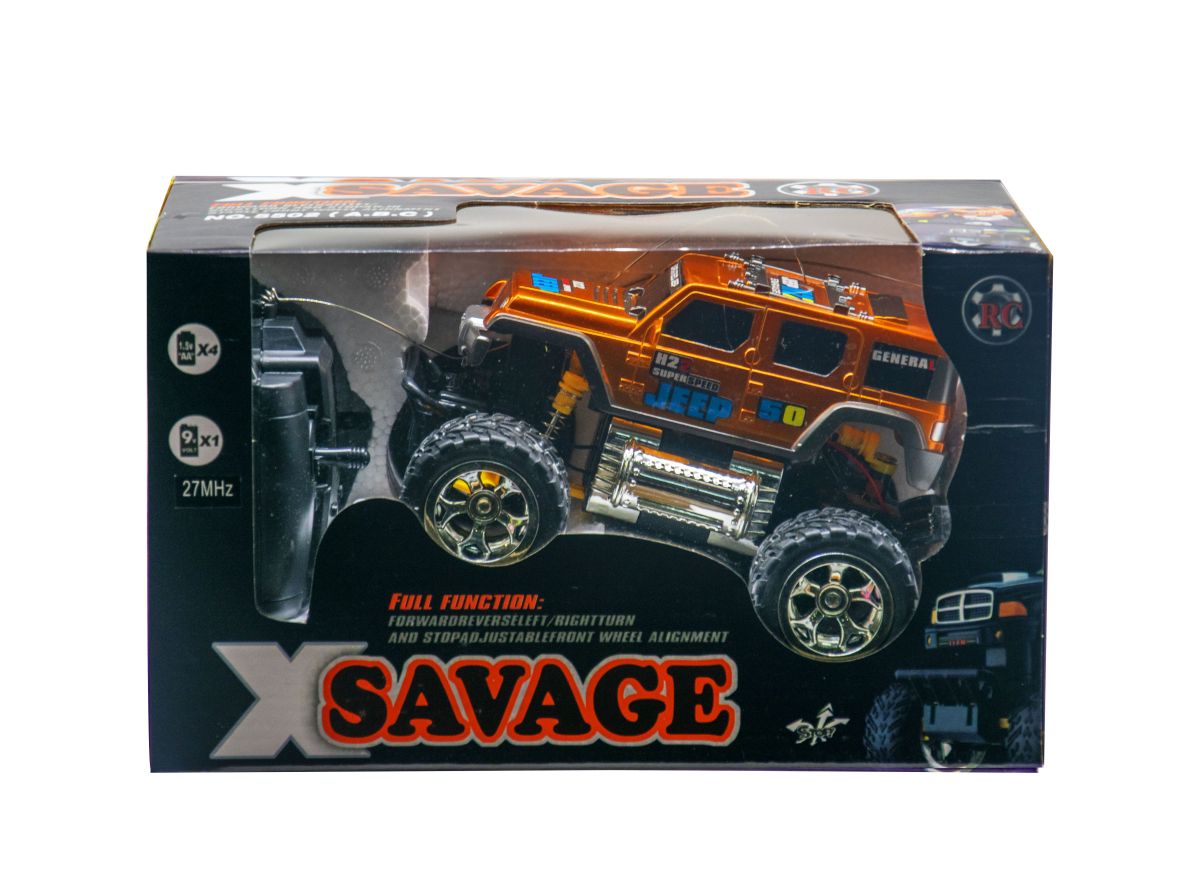 

Машинка Savage Внедорожник на радиоуправлении бронзовая MiC (5502ABC) (111051)