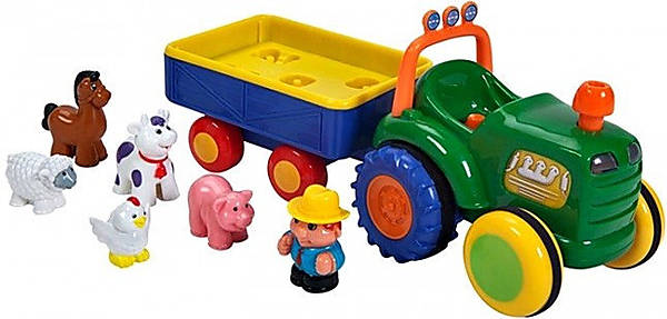 

Игровой набор «Трактор фермера», на русском языке KIDDIELAND (049726)