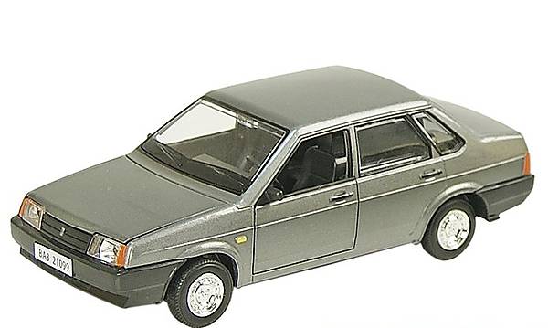 

Машинка инерционная "ВАЗ 21099" серая Автопром (21099)