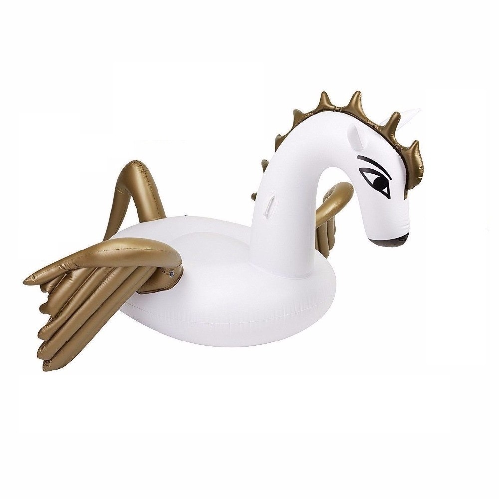 

Надувной матрас Summer Toys Пегас золотые крылья 290х275х145 см (5776657)