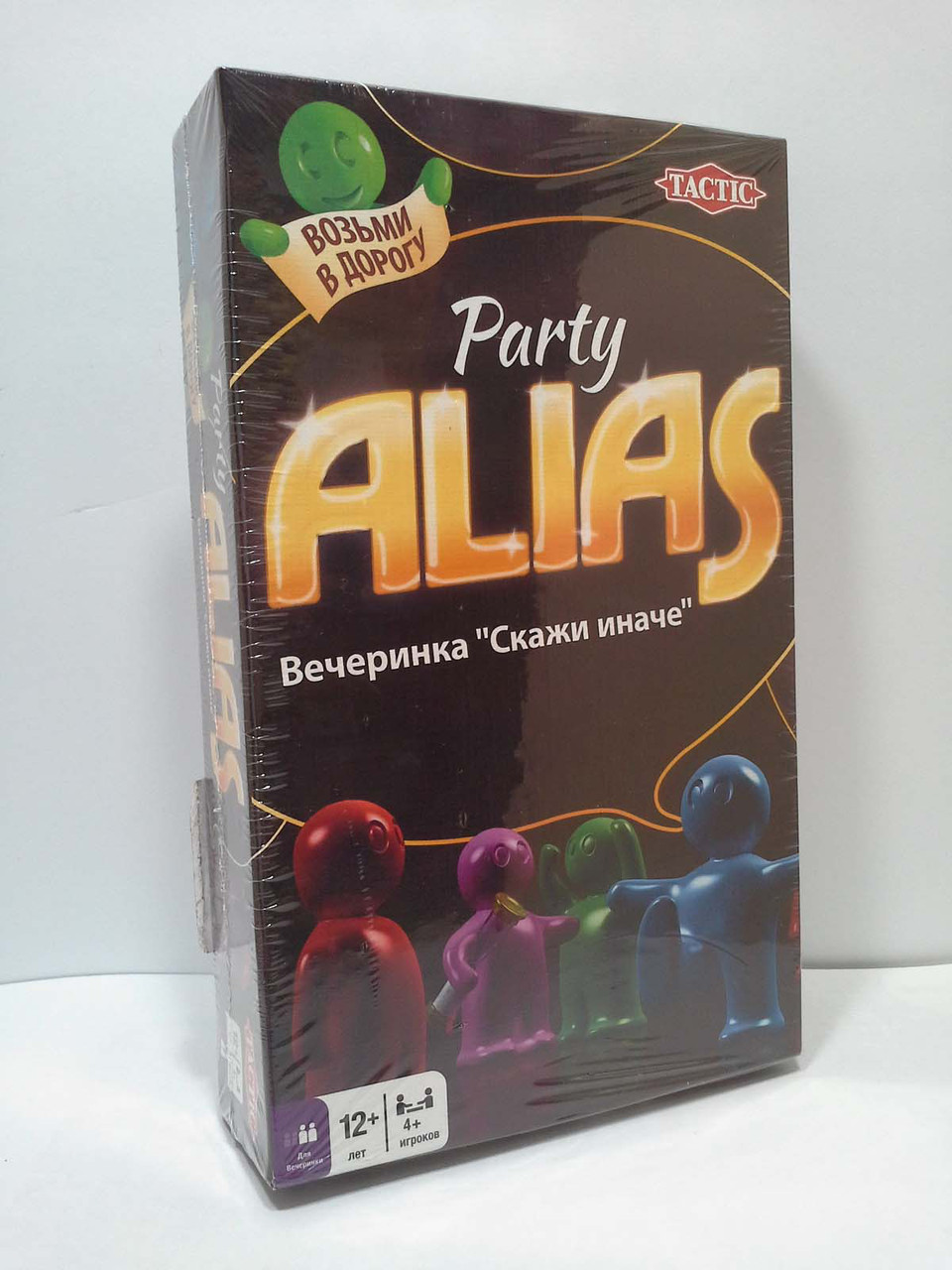 

ИграНастол ТАКТИК Alias Party Compact Алиас Скажи иначе Вечеринка [11-99 лет] [4+ игроков]