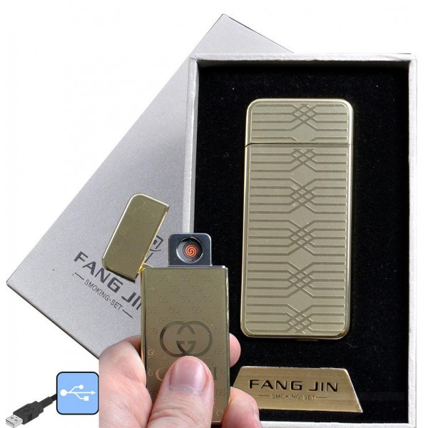

USB зажигалка в подарочной упаковке "Fang Jin" (спираль накаливания) №4796С-3