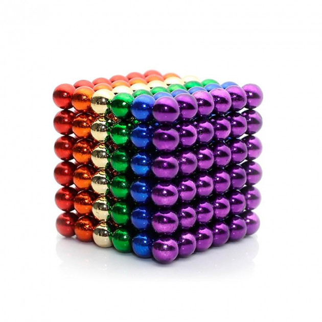 

Головоломка развивающий конструктор Neocube Радужный 216 magnets
