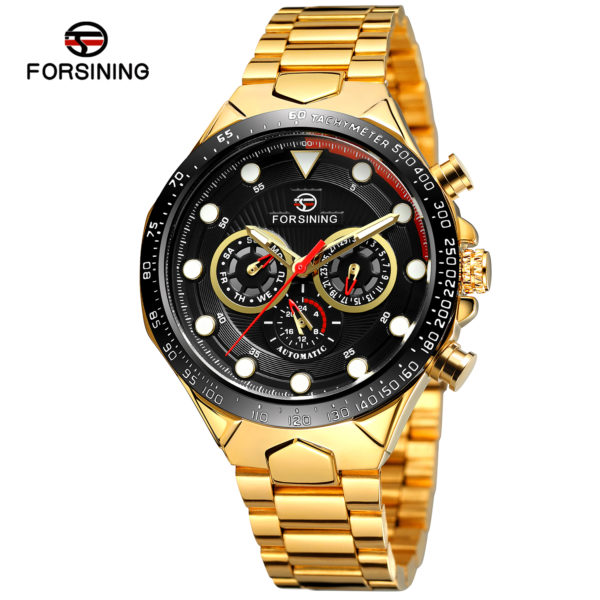 

Мужские часы Forsining Motion Gold