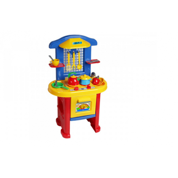 

Игровой набор Кухня 3, ТехноК 2124 с комплектом посуды
