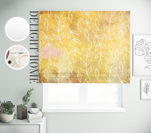 

Римская штора с фотопечатью 02-033 система Light I&H Джуси велюр 50*170 см