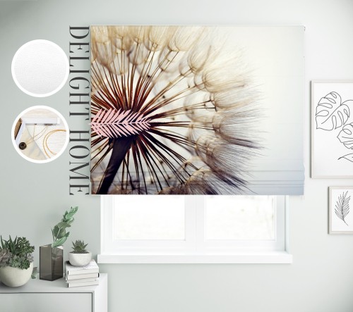 

Римская штора с фотопечатью 05-127 система Light I&H Джуси велюр 50*170 см