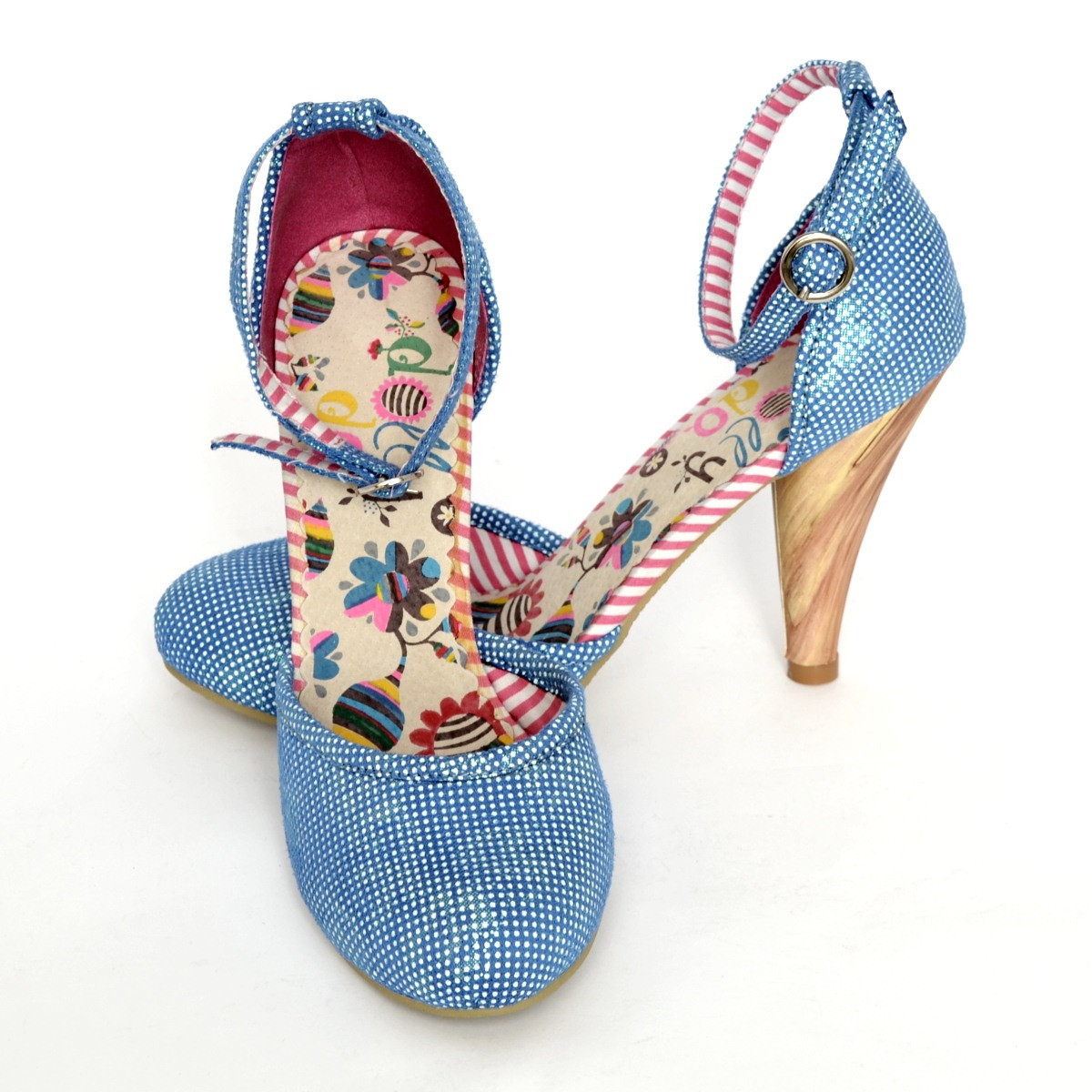

Туфли женские летние голубые Dolly Do, 38
