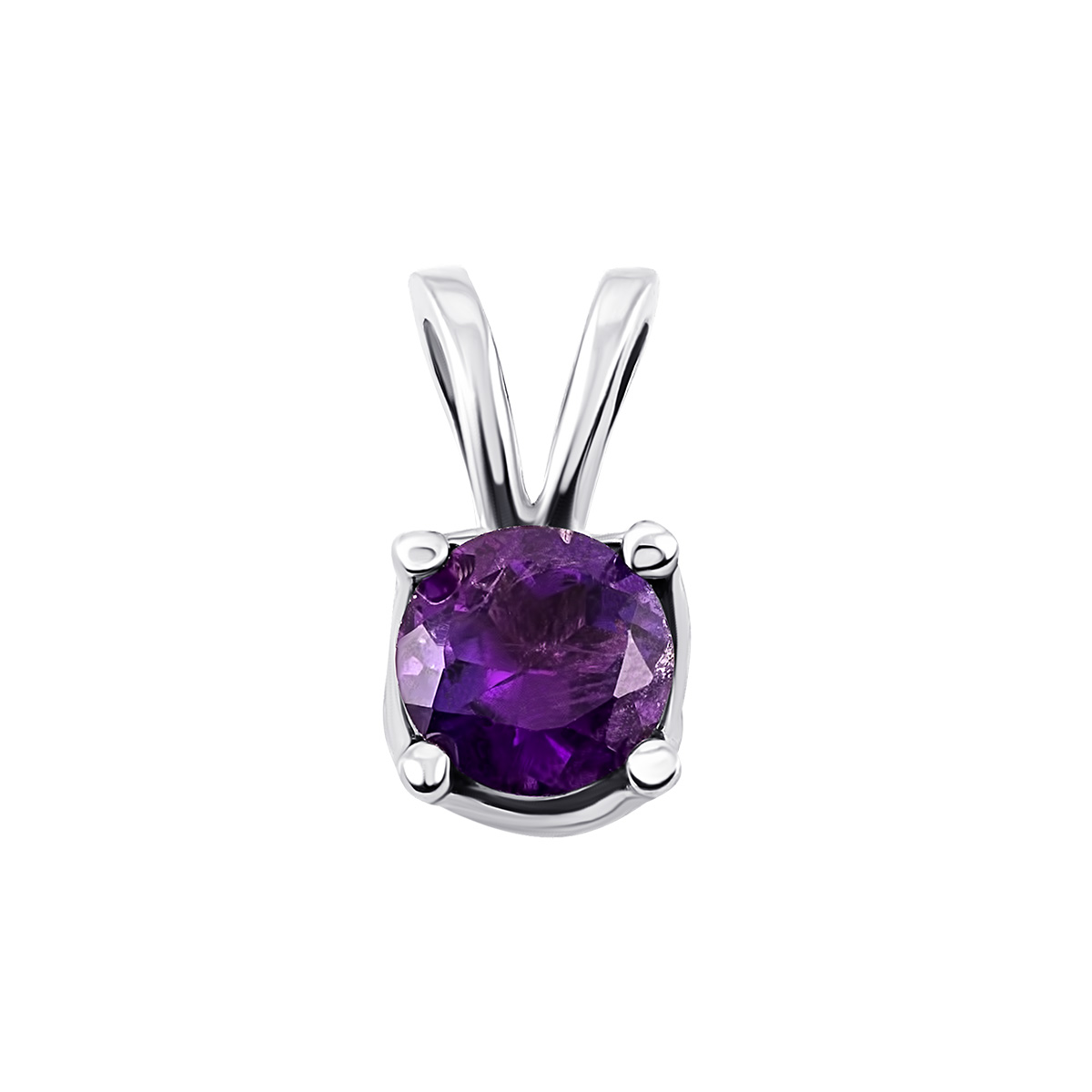 

Серебряная подвеска с аметистом Тд0071/ам-P