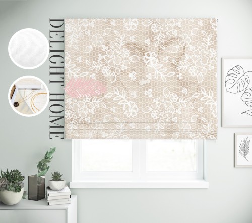 

Римская штора с фотопечатью 02-252 система Light I&H Джуси велюр 240*170 см