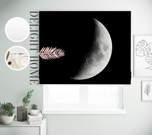 

Римская штора с фотопечатью 05-171 система Light I&H Джуси велюр 150*170 см