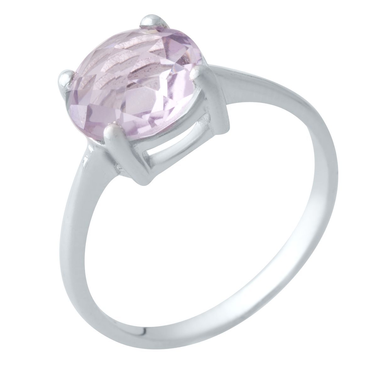

Серебряное кольцо SilverLine с натуральным аметистом 2.43ct 17 размер