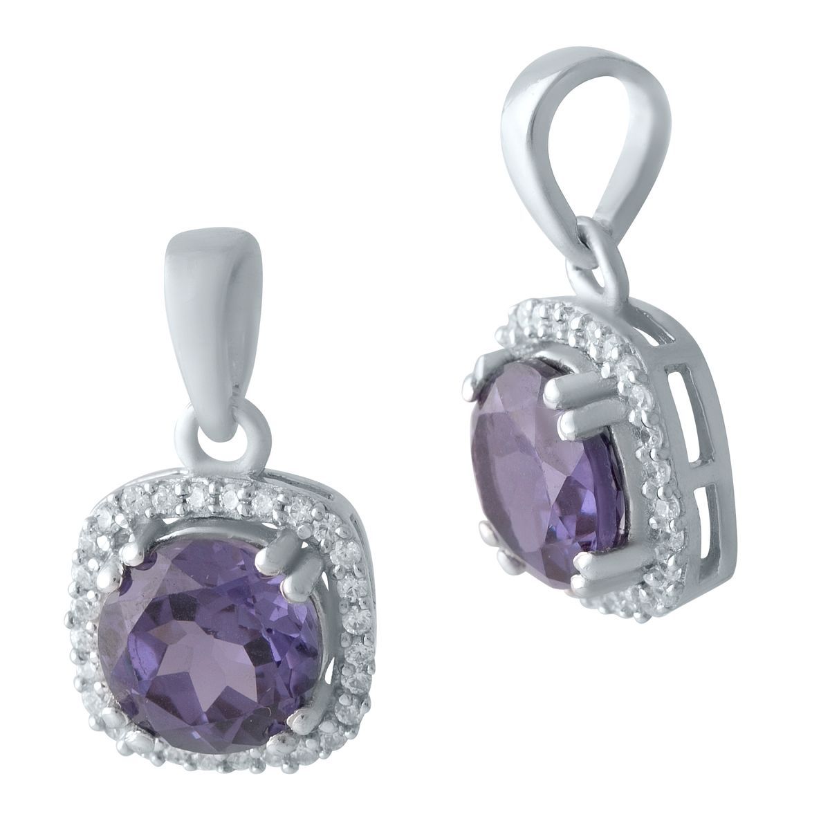 

Серебряная подвеска SilverLine с александритом