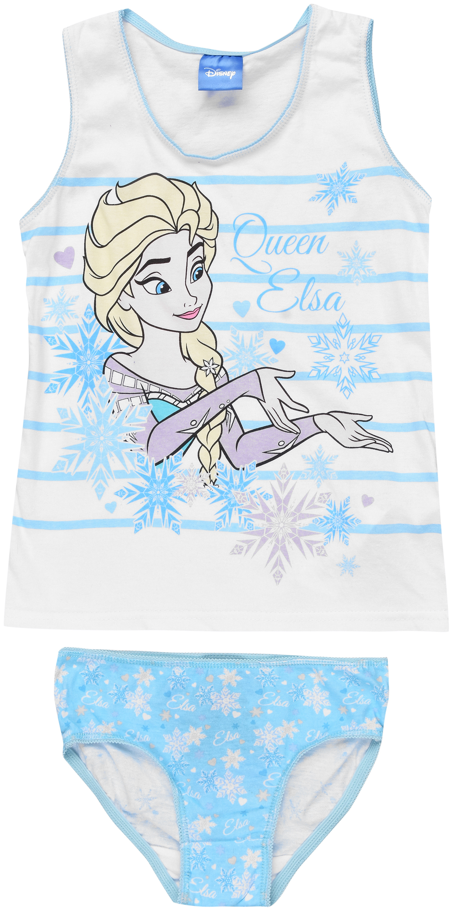

Майка + трусы Disney Frozen DIS FROZ 52 32 4046 128-134 см Голубые