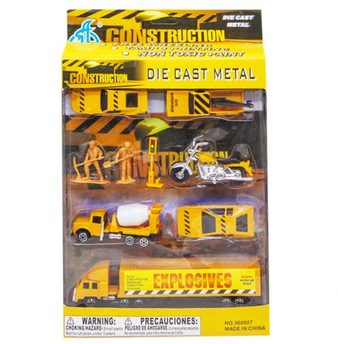 

Набор игрушечных мини-машинок Die Cast Metal «Строитель» вид 2 (360927)