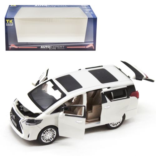 

Игрушечная инерционная металлическая машинка WL Toys AutoExpert Lexus LM 350 белая (EL-1566)