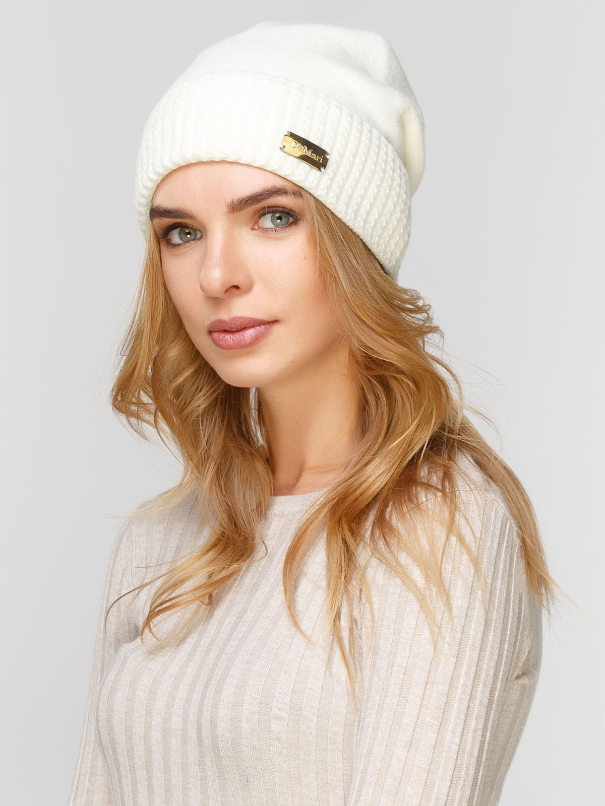 

Шапка Fashion Star 54-60 Молочный 5500407