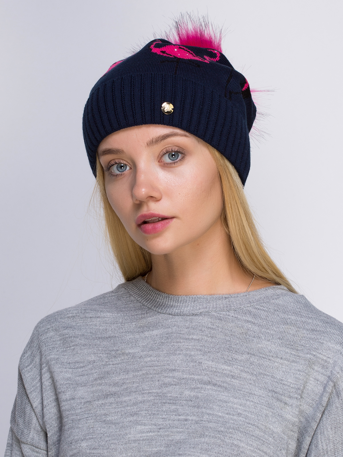 

Шапка Fashion Star 54-60 Синий 5500465