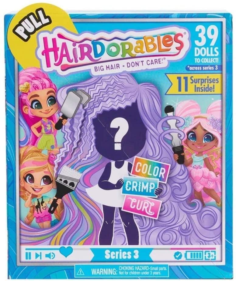 

Кукла Just Play Toy Hairdorables Collectible Dolls Series 3 сюрприз