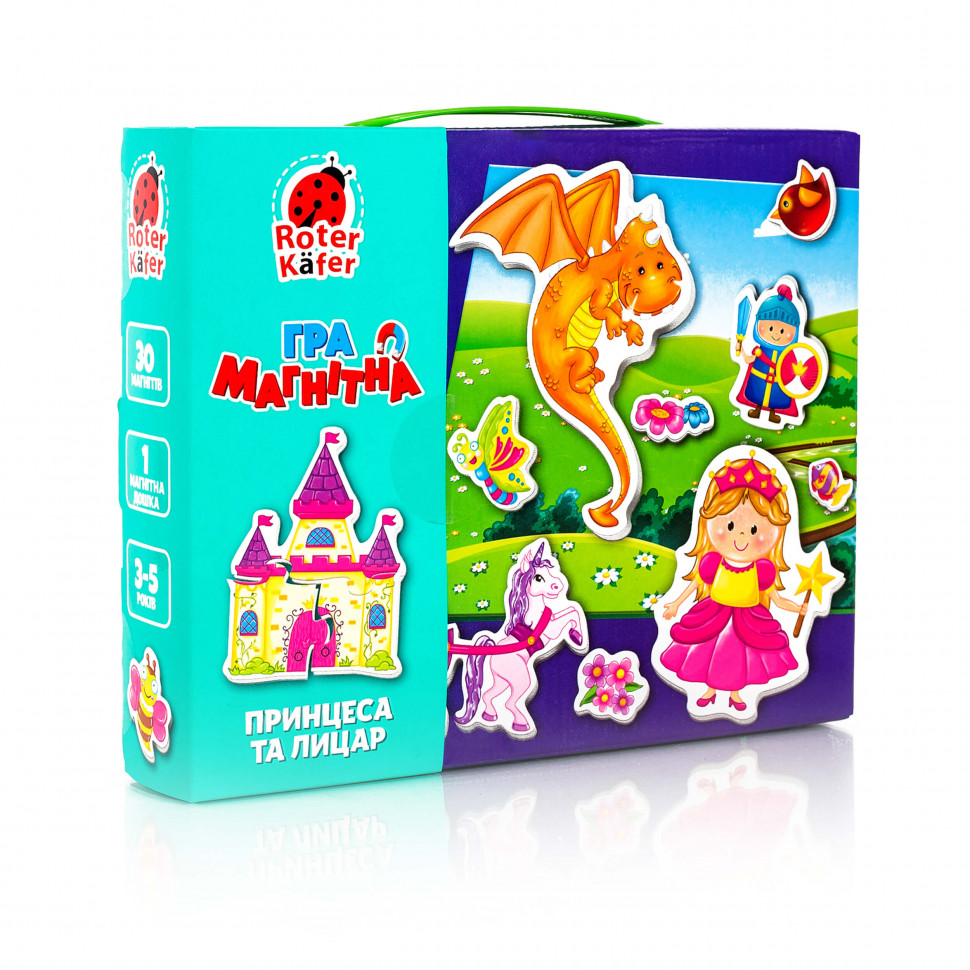 

Игра настольная Vladi Toys "Магнитная игра. Принцесса и рыцарь" укр RK2070-01 136383