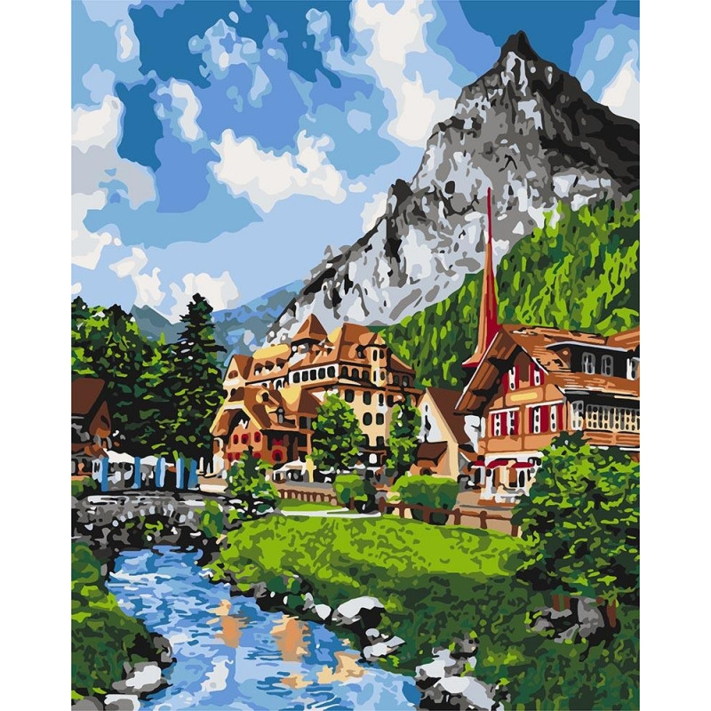 

Картина по номерам Идейка "Незабываемый пейзаж" 40*50см KHO2272 163642