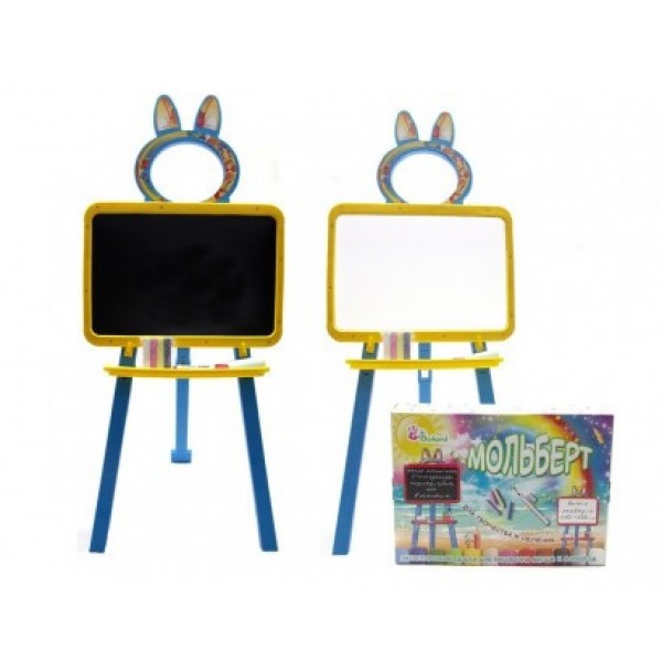 

Доска для рисования DOLONI TOYS магнитная Желто-голубая 013777/1 137035