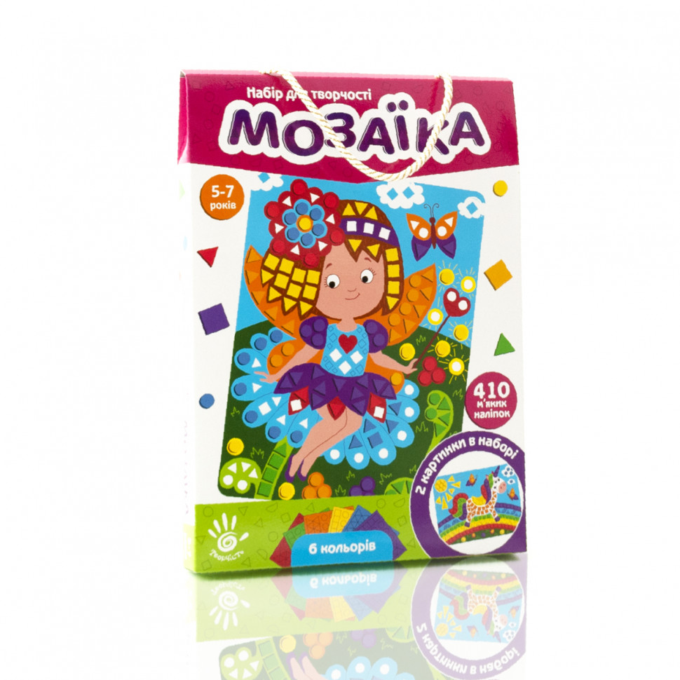 

Набор для творчества Vladi Toys "Мягкая мозаика. Фея" VT4511-03 165168