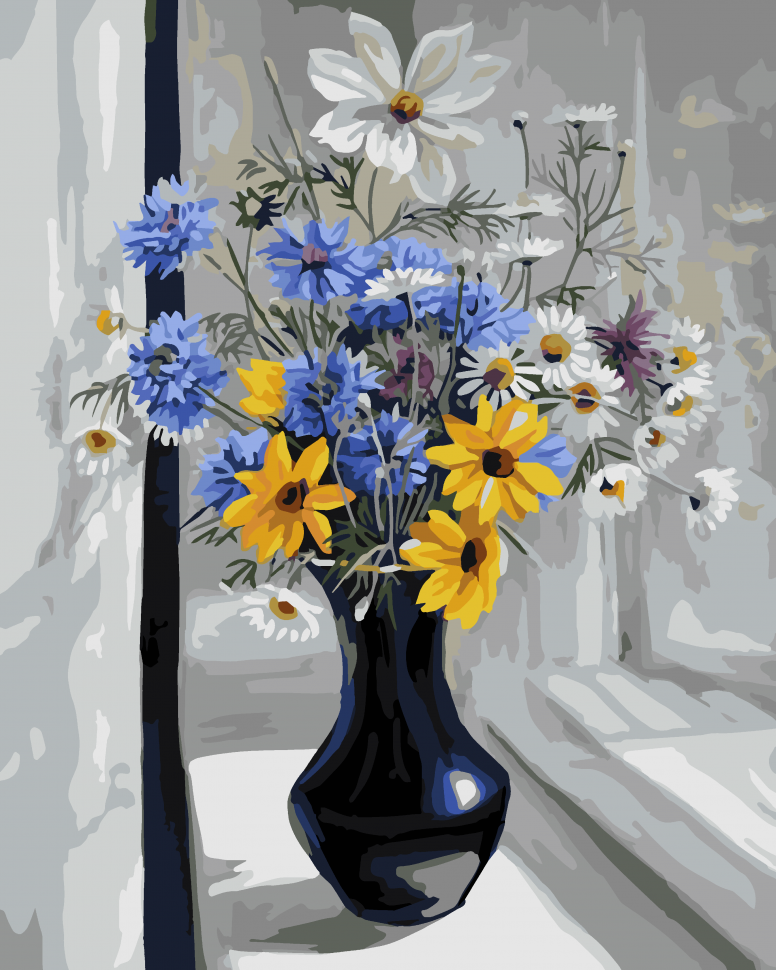 

Картина по номерам Art Craft "Полевые цветы" 40*50 см 12111-AC 164447