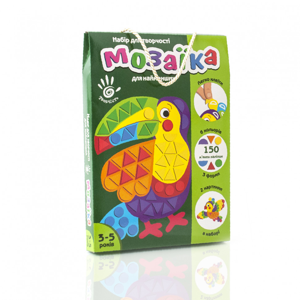 

Набор для творчества Vladi Toys "Мягкая фигурная мозаика. Пеликан" VT4511-02 164147