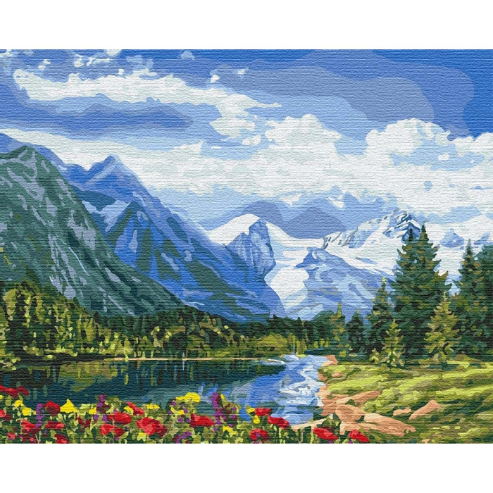 

Картина по номерам Идейка "Альпийское совершенство" 40*50см KHO2288 164973