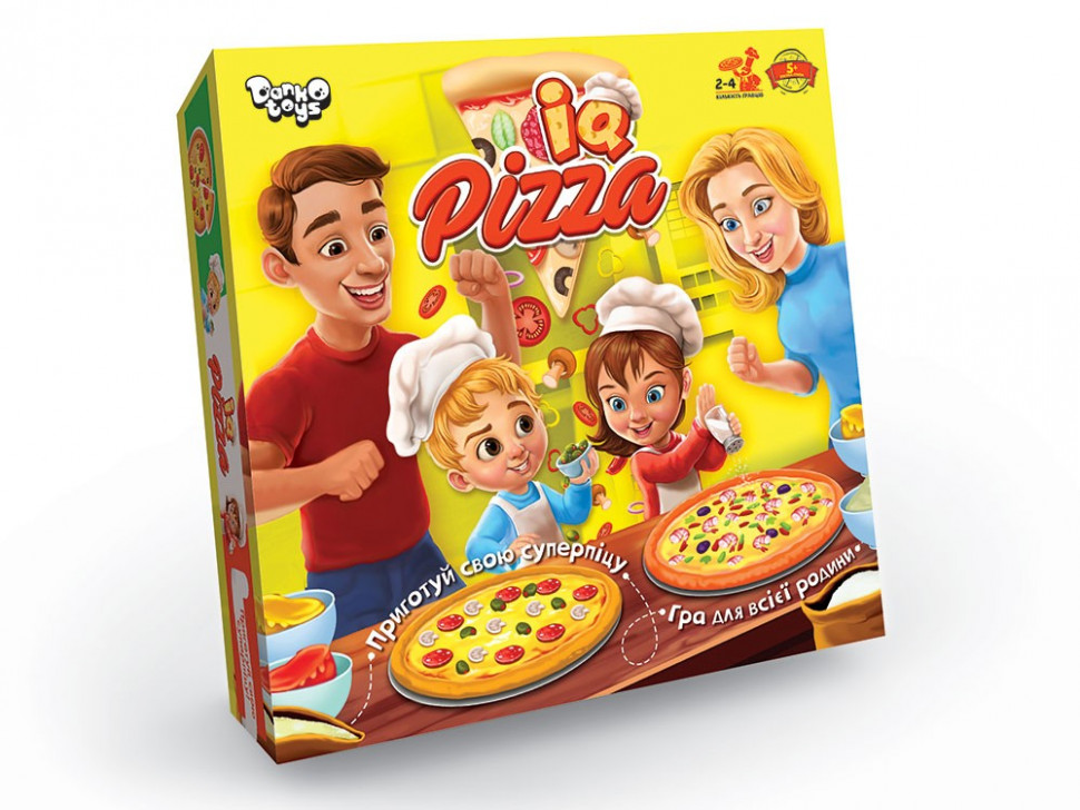 

Настольная игра DoDo Toys "IQ Pizza" укр G-IP-01U 165420