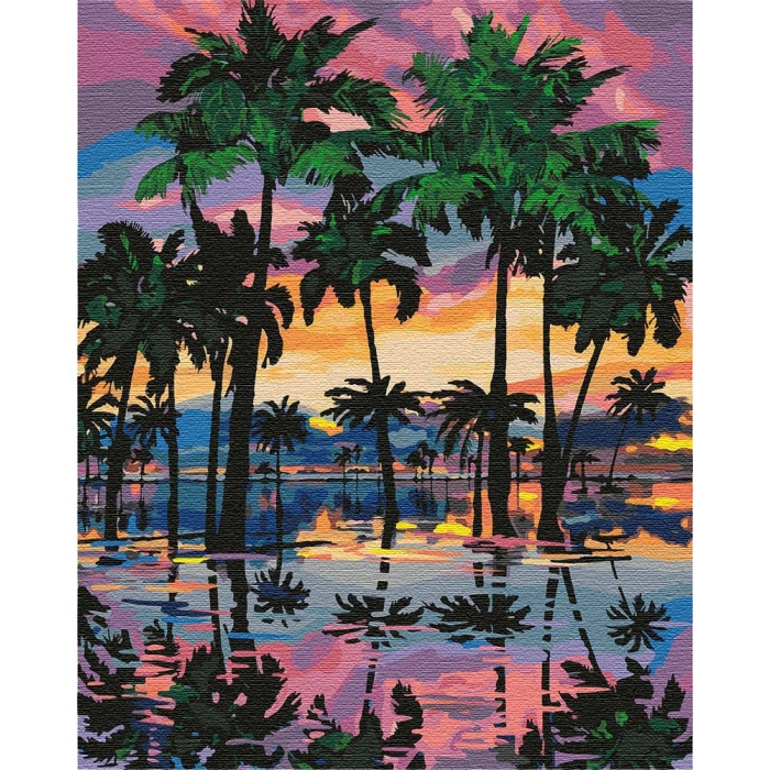 

Картина по номерам Идейка "Южная романтика" 40*50см KHO2289 164974