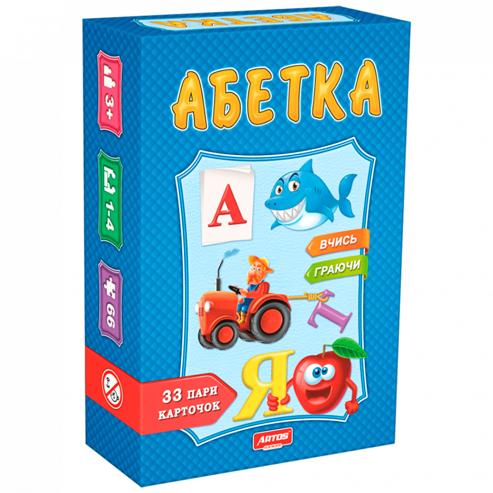 

Игра Artos Games "Азбука" укр 0529 136238