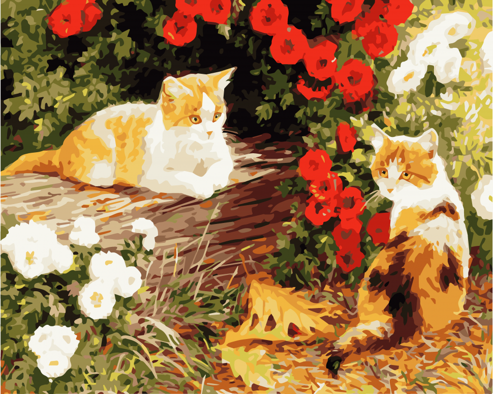 

Картина по номерам Art Craft "Пушистики в саду" 40*50 см 11604-AC 164609