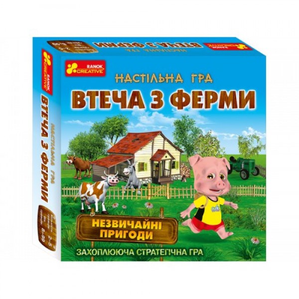 

Настольная игра Ranok Creative "Побег из фермы" (У) 19120057 164077