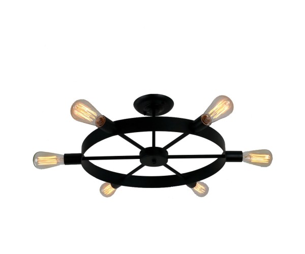 

Люстра Wheel Semi Flush