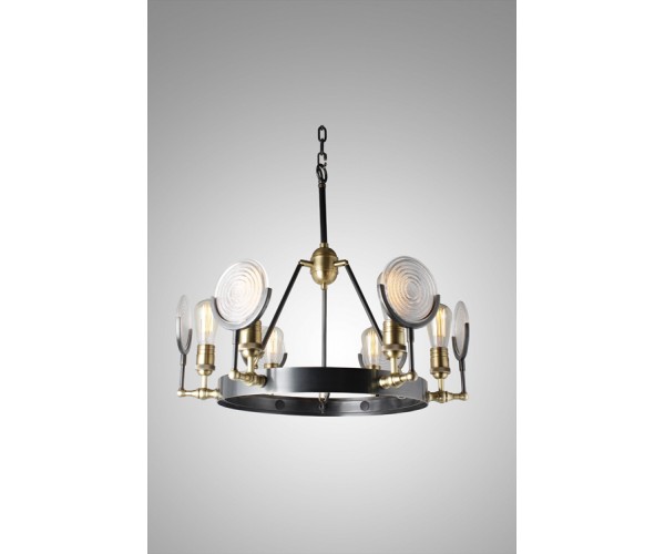 

ЛЮСТРА GASLIGHT LENS CHANDELIER 6