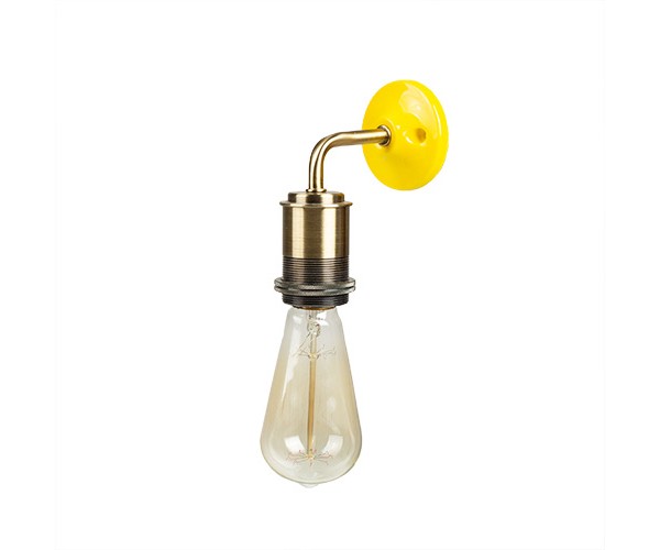 

Бра с керамическим крепежем Yellow Sconce